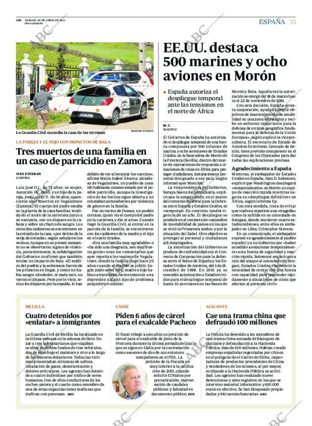 ABC MADRID 20-04-2013 página 35