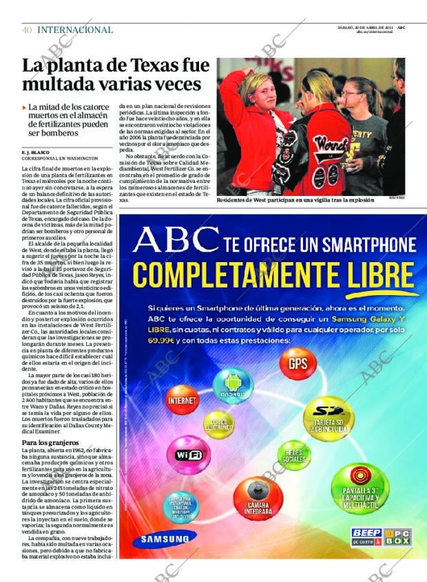 ABC MADRID 20-04-2013 página 40