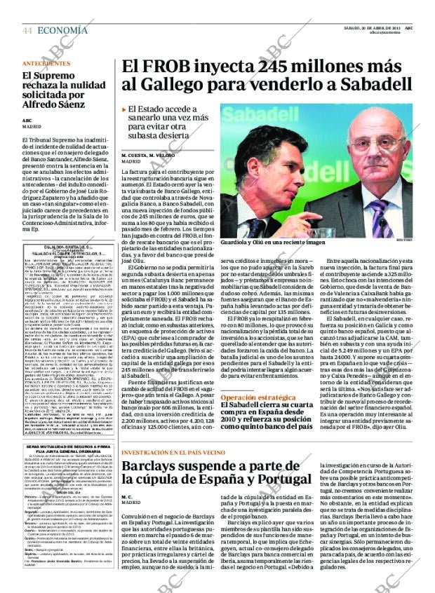 ABC MADRID 20-04-2013 página 44