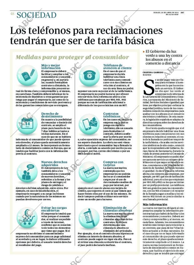 ABC MADRID 20-04-2013 página 48
