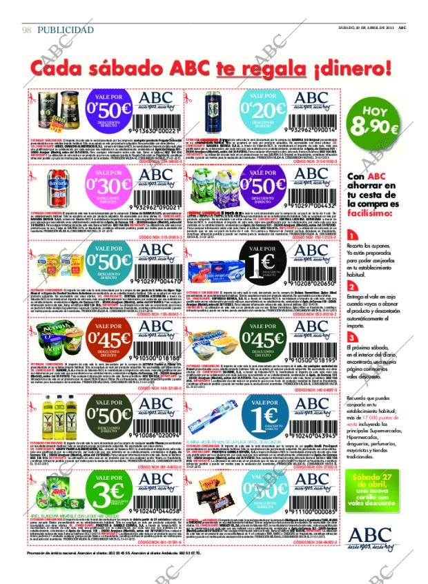 ABC MADRID 20-04-2013 página 98