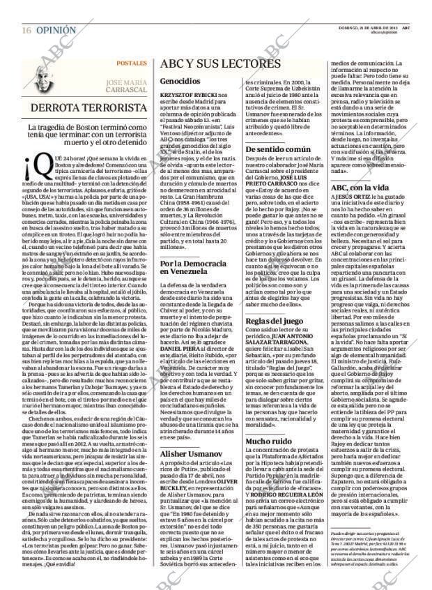 ABC MADRID 21-04-2013 página 16