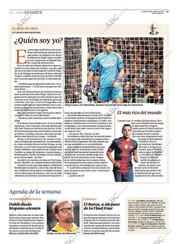 ABC MADRID 22-04-2013 página 54