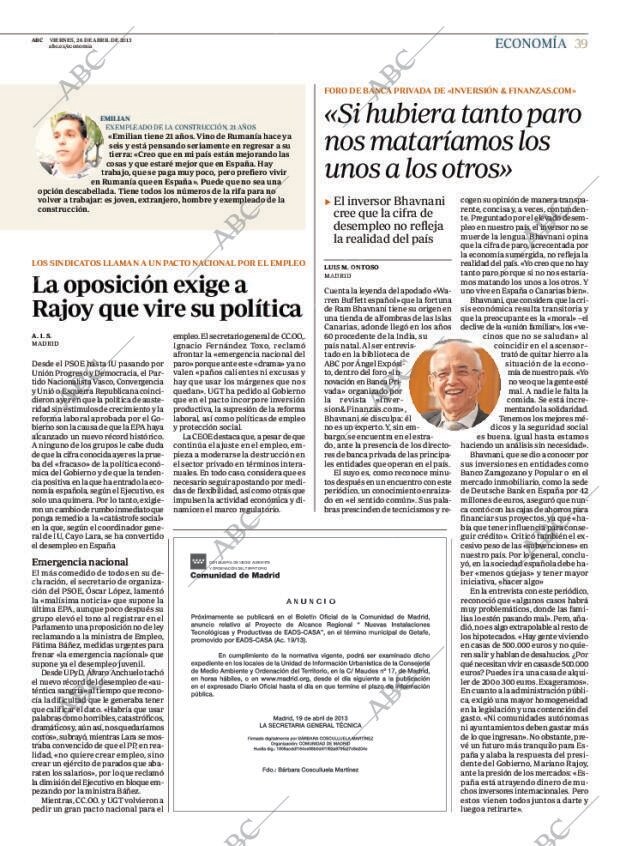 ABC MADRID 26-04-2013 página 39