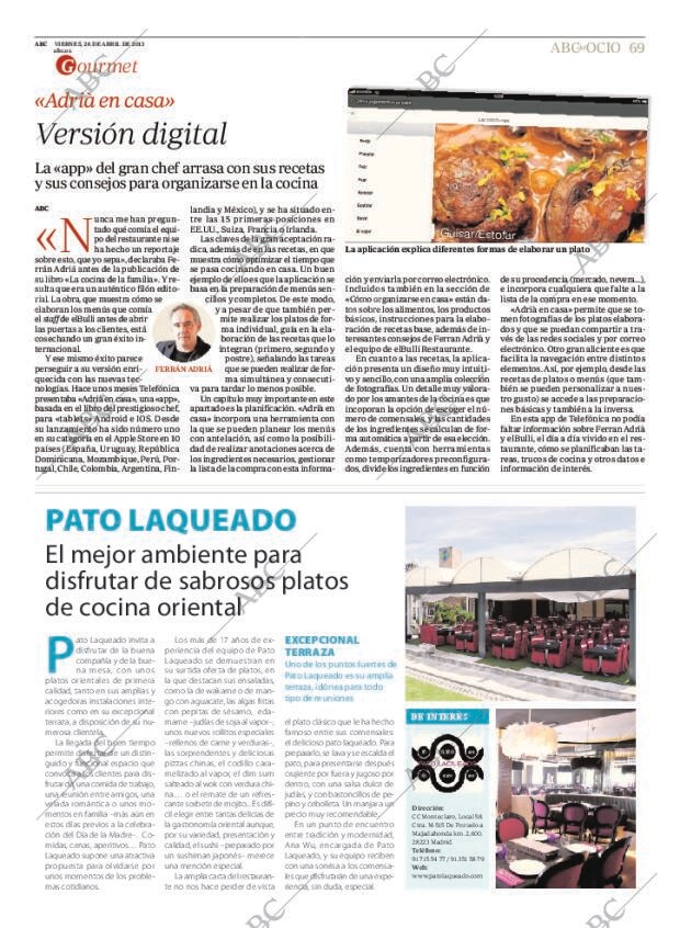 ABC MADRID 26-04-2013 página 69