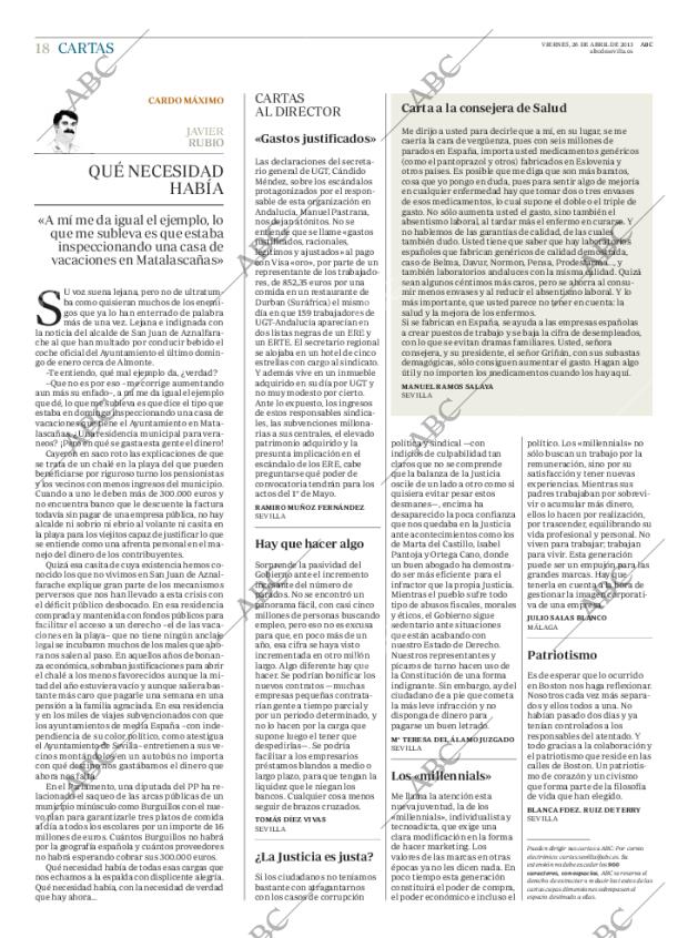 ABC SEVILLA 26-04-2013 página 18