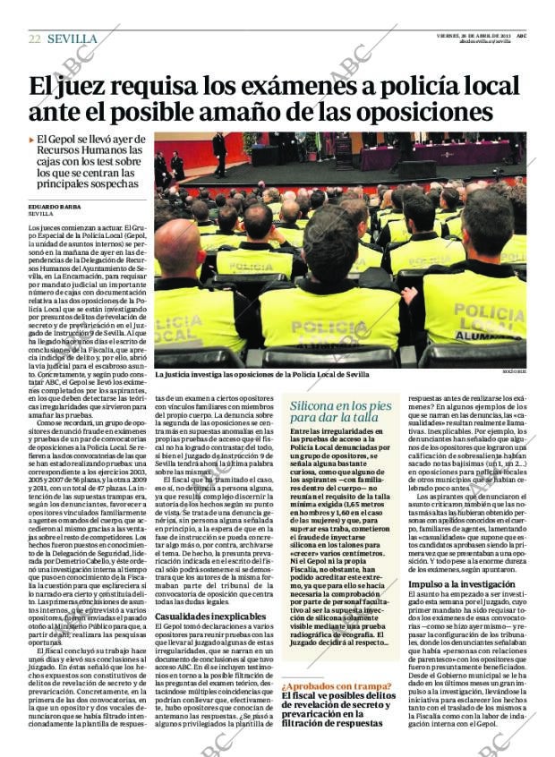 ABC SEVILLA 26-04-2013 página 22