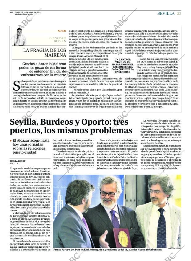 ABC SEVILLA 26-04-2013 página 23