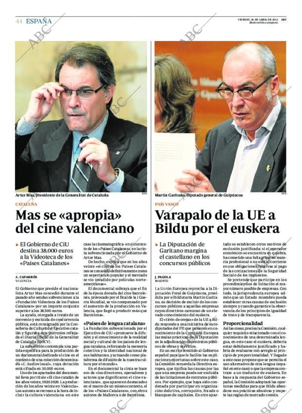 ABC SEVILLA 26-04-2013 página 44