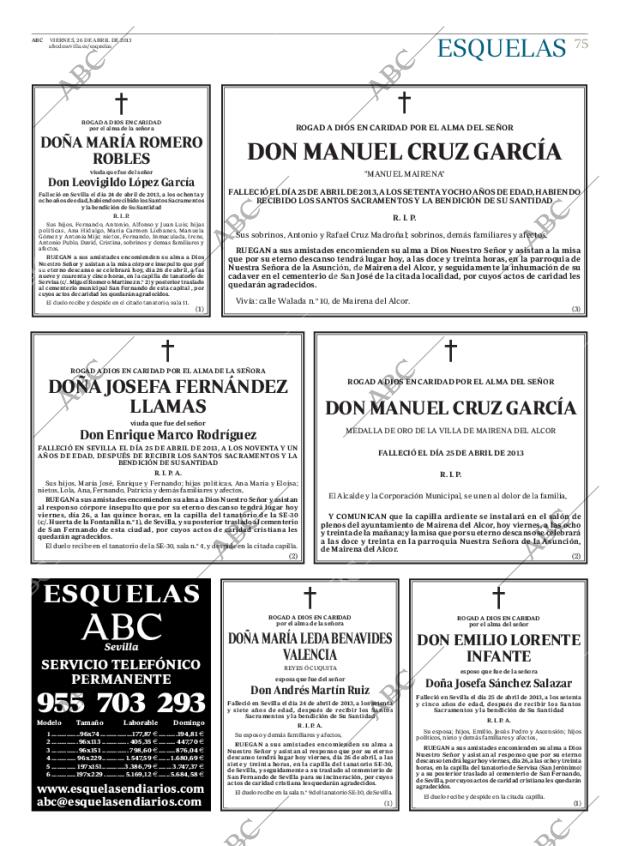ABC SEVILLA 26-04-2013 página 75