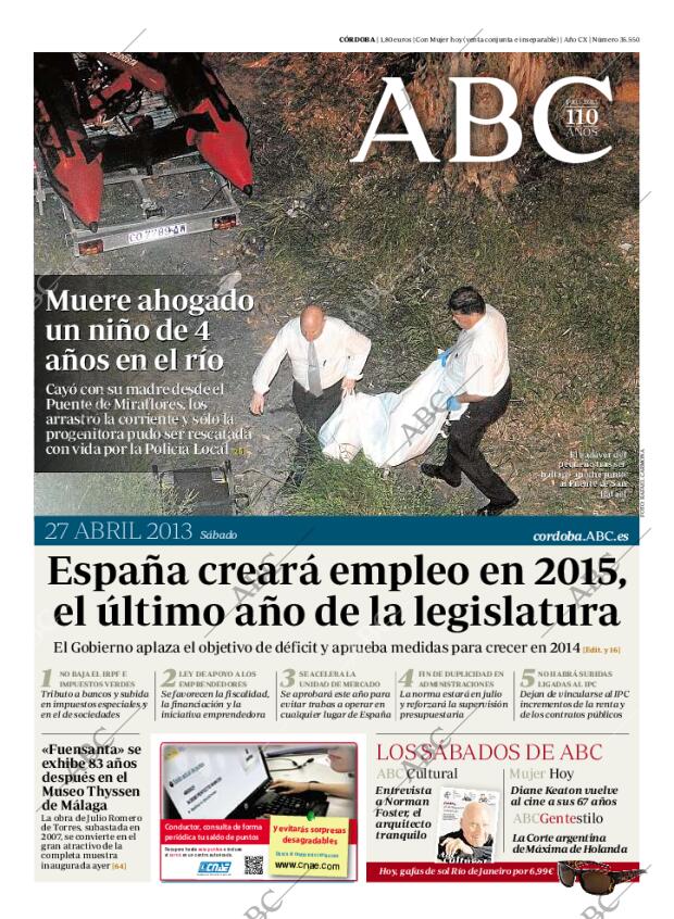 ABC CORDOBA 27-04-2013 página 1