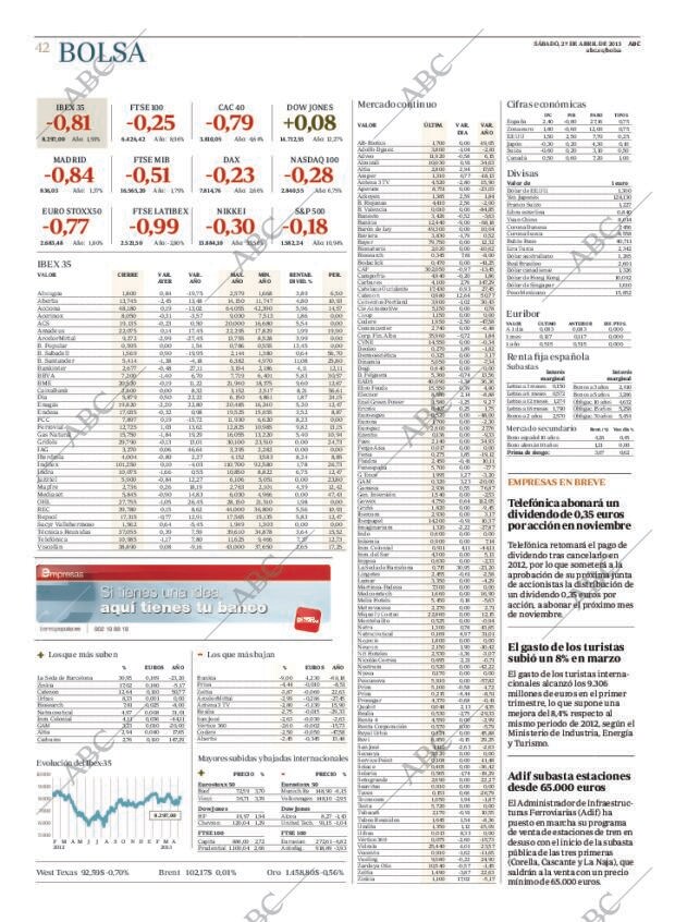 ABC MADRID 27-04-2013 página 42