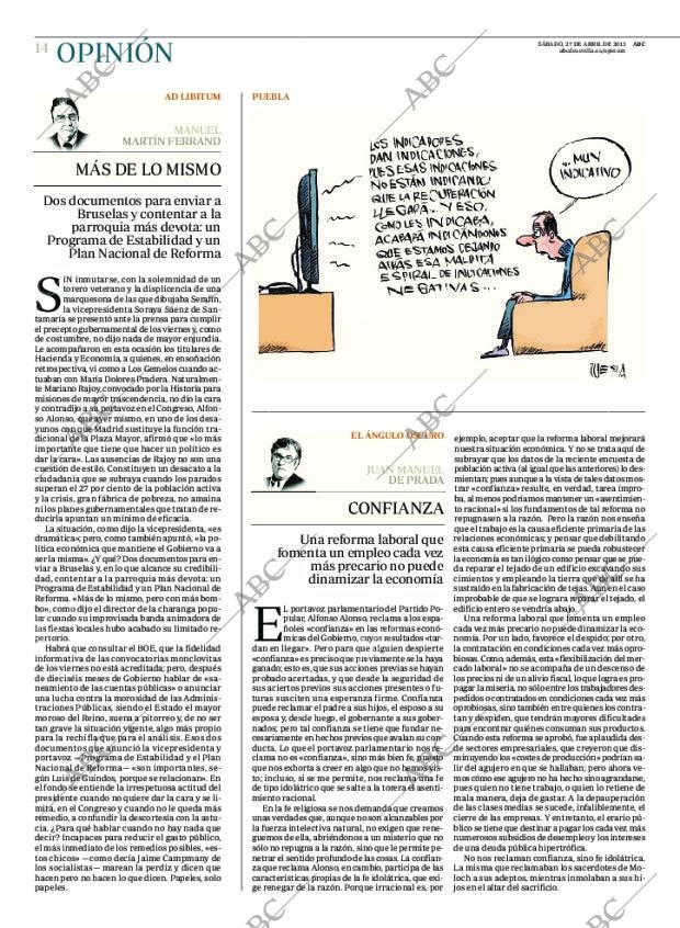 ABC SEVILLA 27-04-2013 página 14