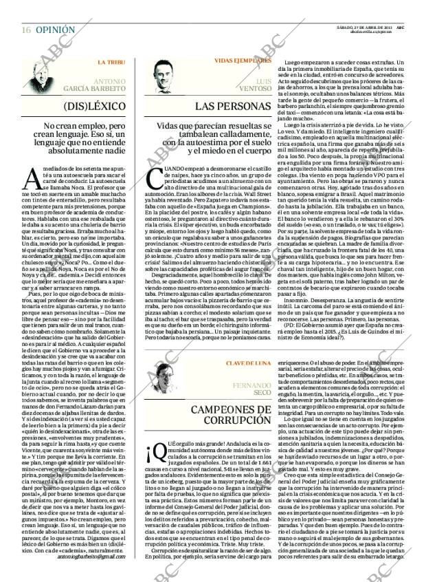 ABC SEVILLA 27-04-2013 página 16