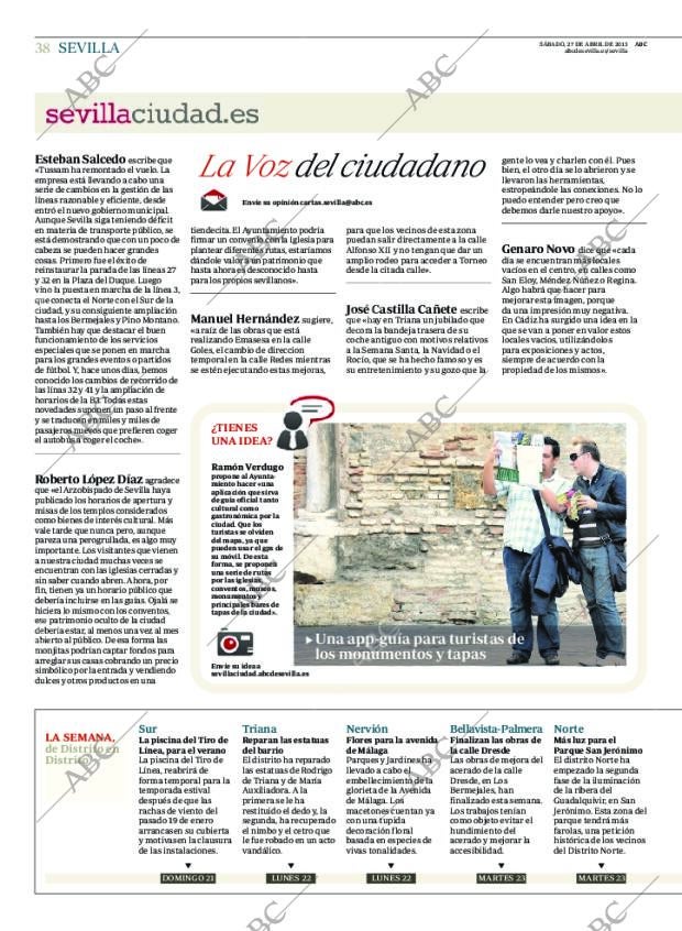 ABC SEVILLA 27-04-2013 página 38