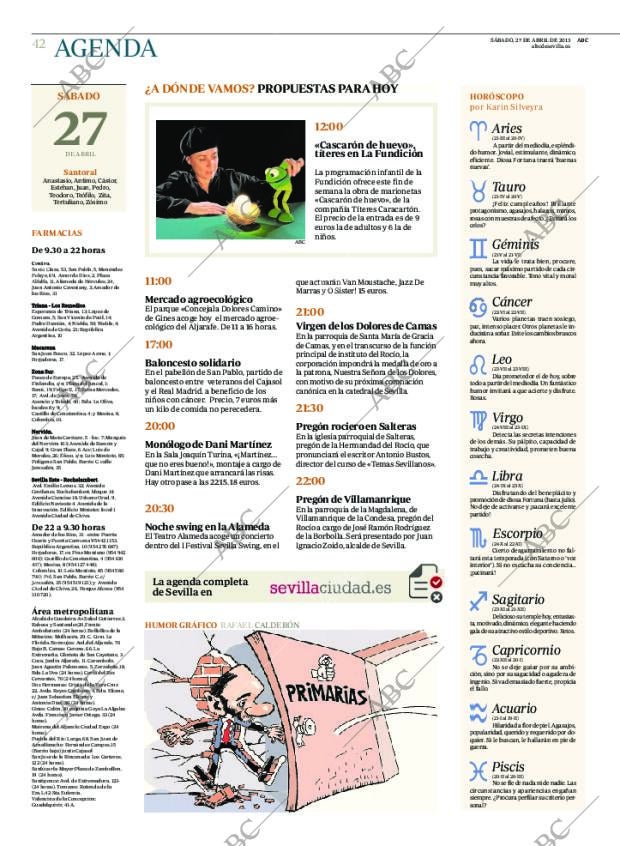 ABC SEVILLA 27-04-2013 página 42