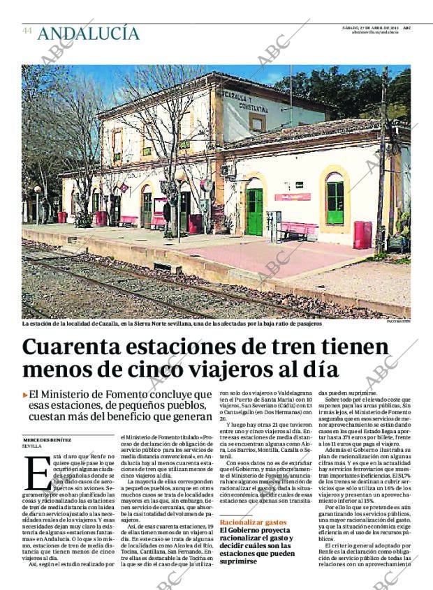 ABC SEVILLA 27-04-2013 página 44