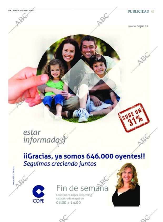 ABC SEVILLA 27-04-2013 página 61