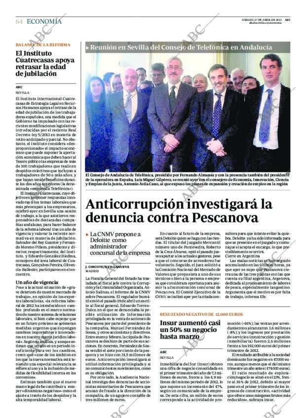 ABC SEVILLA 27-04-2013 página 64