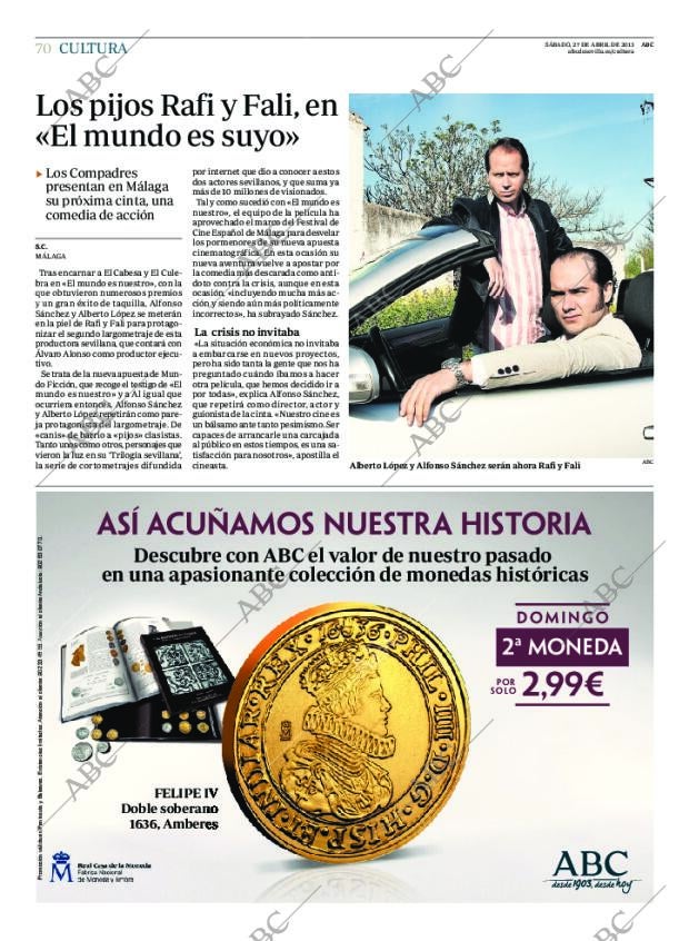 ABC SEVILLA 27-04-2013 página 70