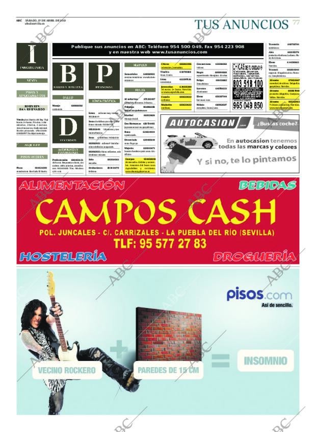 ABC SEVILLA 27-04-2013 página 77
