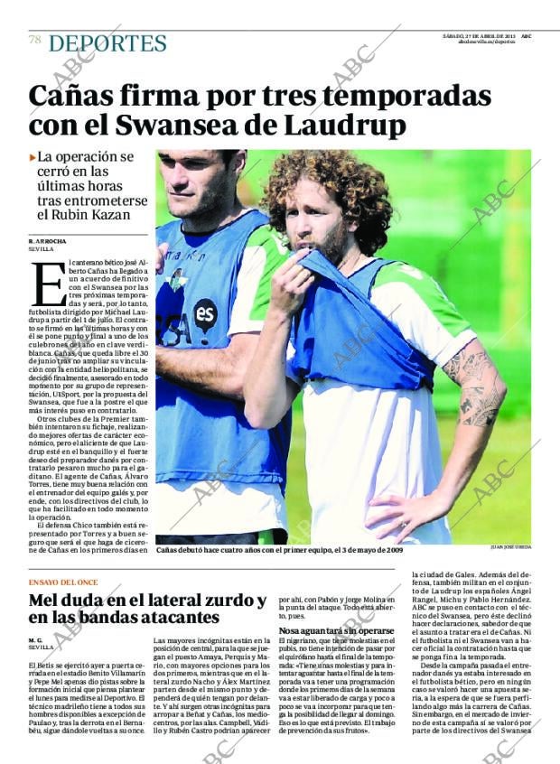 ABC SEVILLA 27-04-2013 página 78