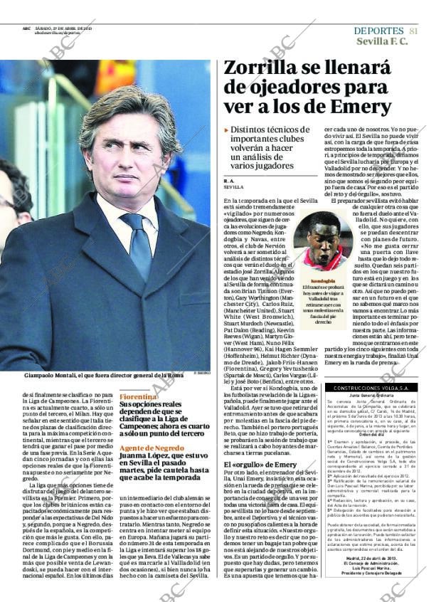 ABC SEVILLA 27-04-2013 página 81