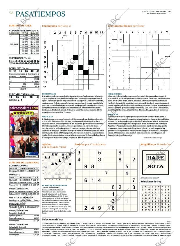 ABC SEVILLA 27-04-2013 página 98