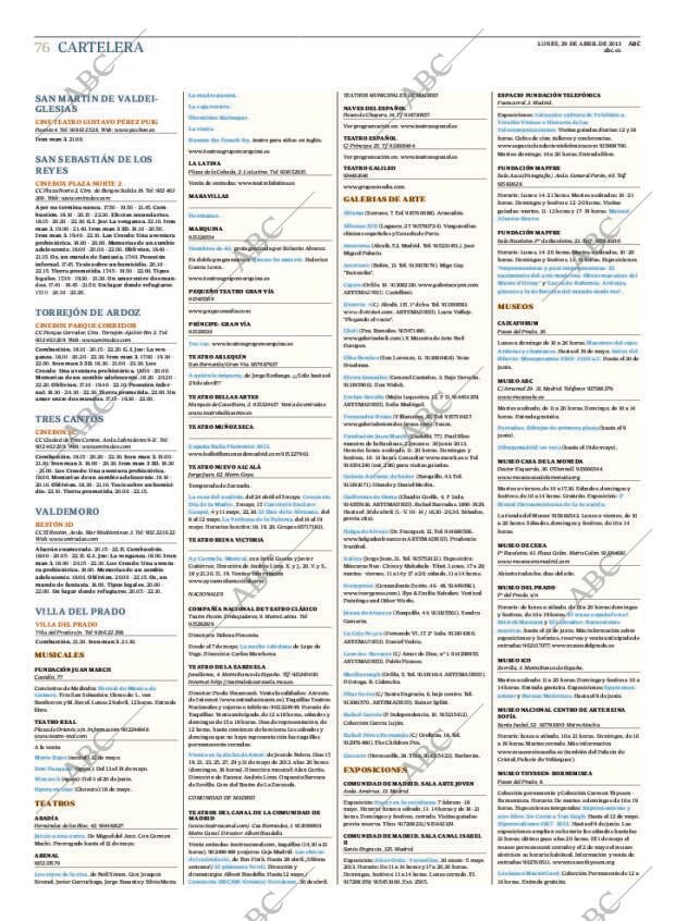 ABC MADRID 29-04-2013 página 76