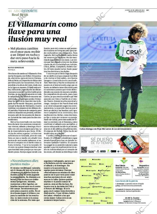 ABC SEVILLA 29-04-2013 página 44