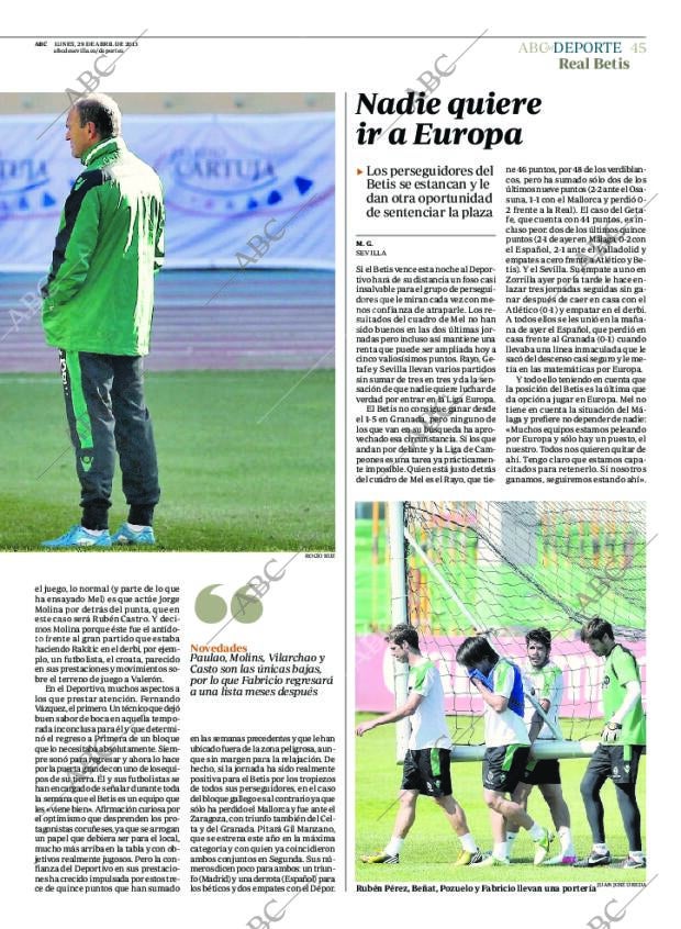 ABC SEVILLA 29-04-2013 página 45