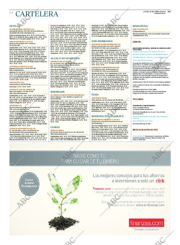 ABC SEVILLA 29-04-2013 página 84