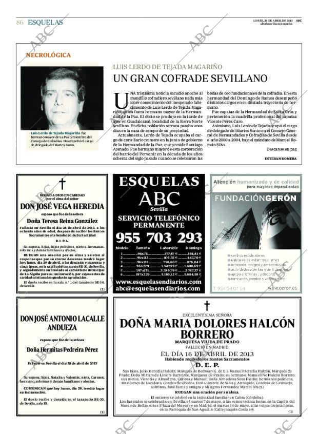 ABC SEVILLA 29-04-2013 página 86