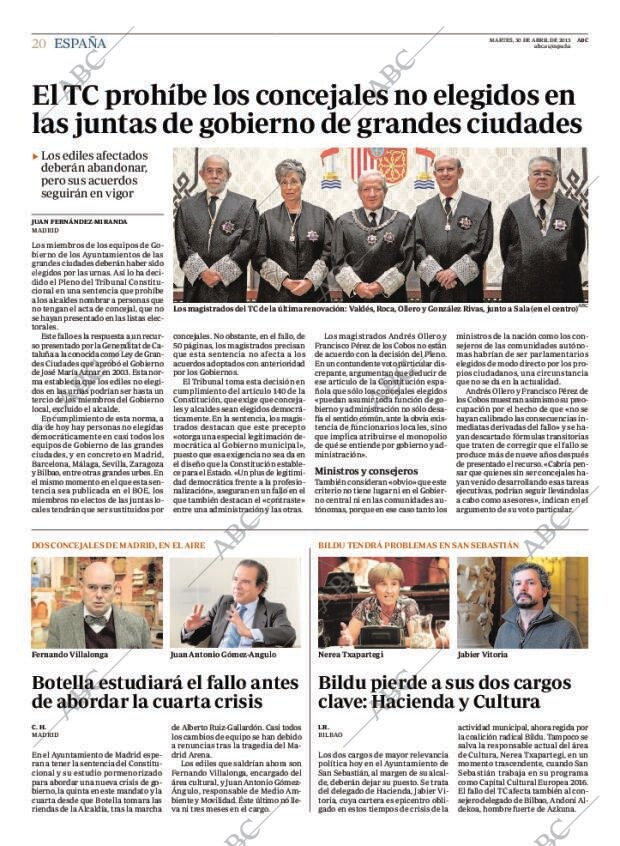 ABC MADRID 30-04-2013 página 20