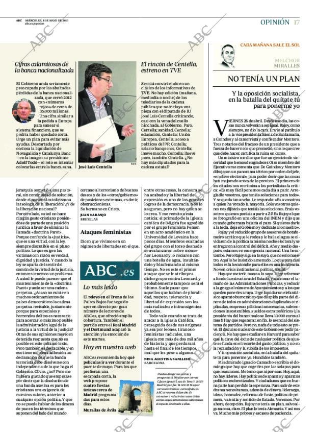 ABC MADRID 01-05-2013 página 17