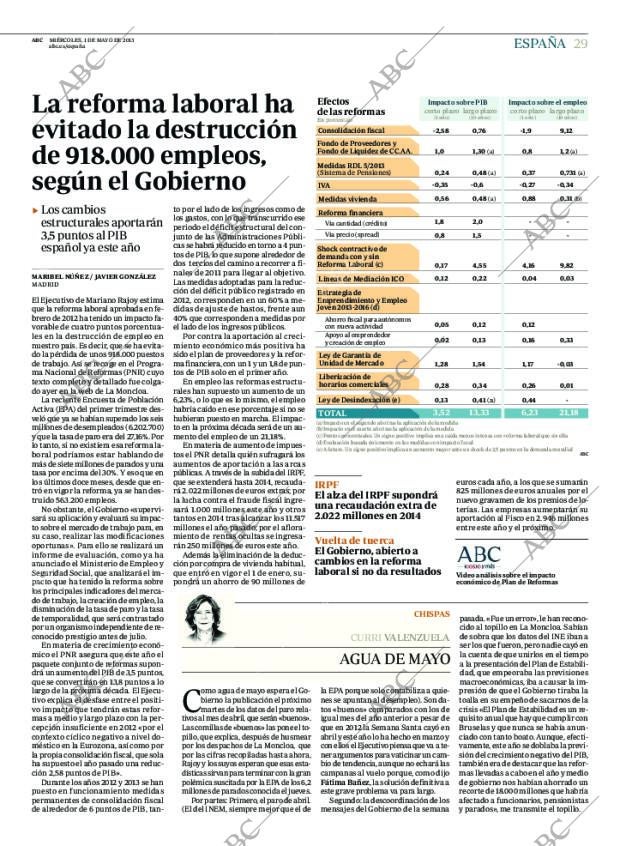 ABC MADRID 01-05-2013 página 29