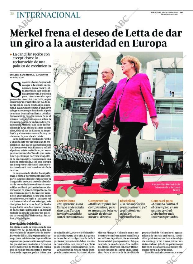 ABC MADRID 01-05-2013 página 38