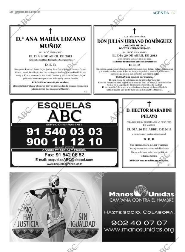 ABC MADRID 01-05-2013 página 67