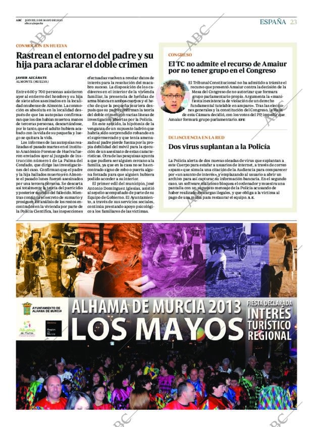 ABC MADRID 02-05-2013 página 23