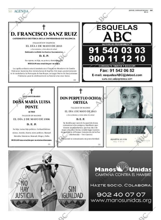 ABC MADRID 02-05-2013 página 50