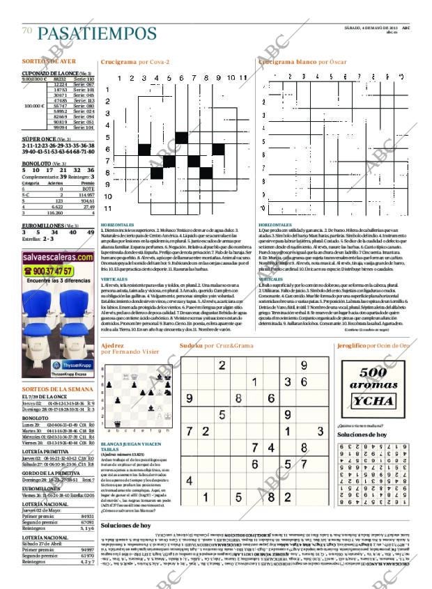 ABC MADRID 04-05-2013 página 70