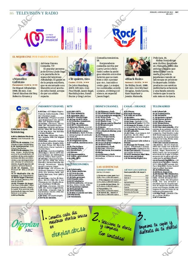 ABC MADRID 04-05-2013 página 86