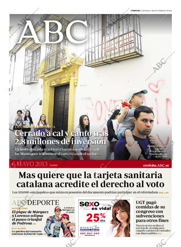 ABC CORDOBA 06-05-2013 página 1