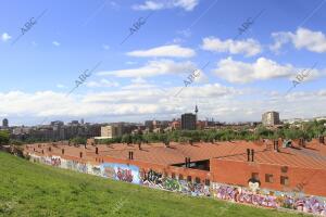 Reportajes de grafitis vallecas con moratalaz de Madrid