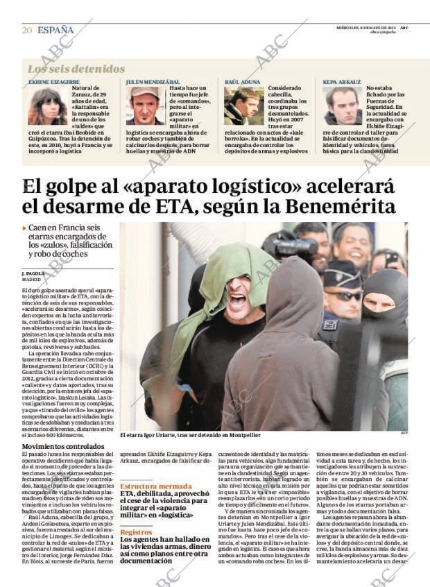 ABC MADRID 08-05-2013 página 20