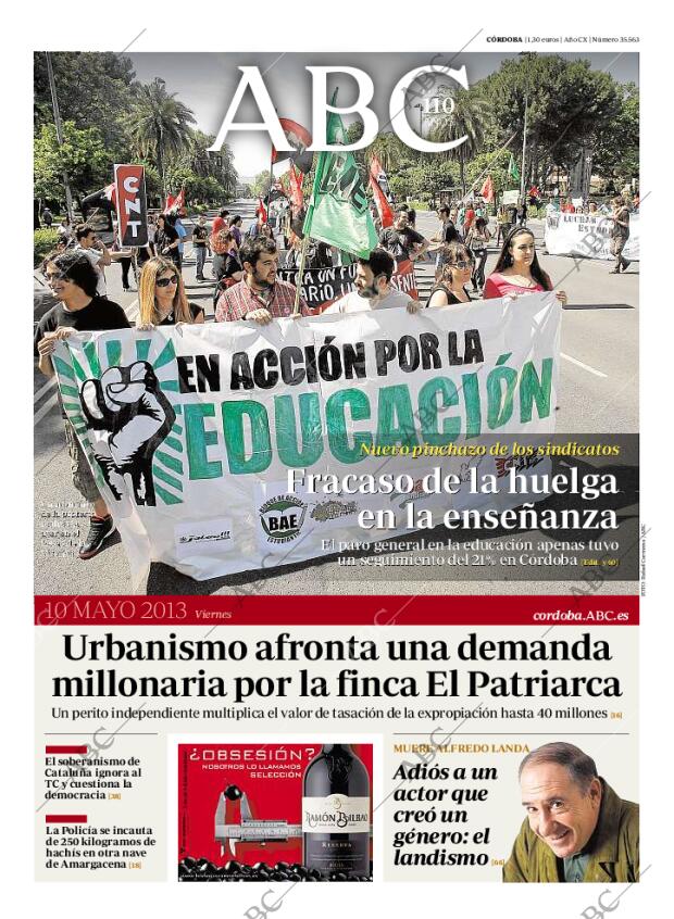 ABC CORDOBA 10-05-2013 página 1