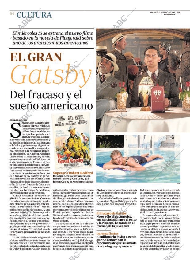 ABC MADRID 12-05-2013 página 64