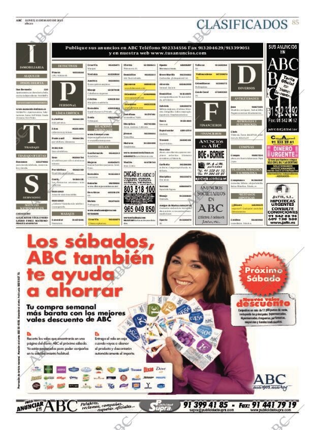 ABC MADRID 13-05-2013 página 85