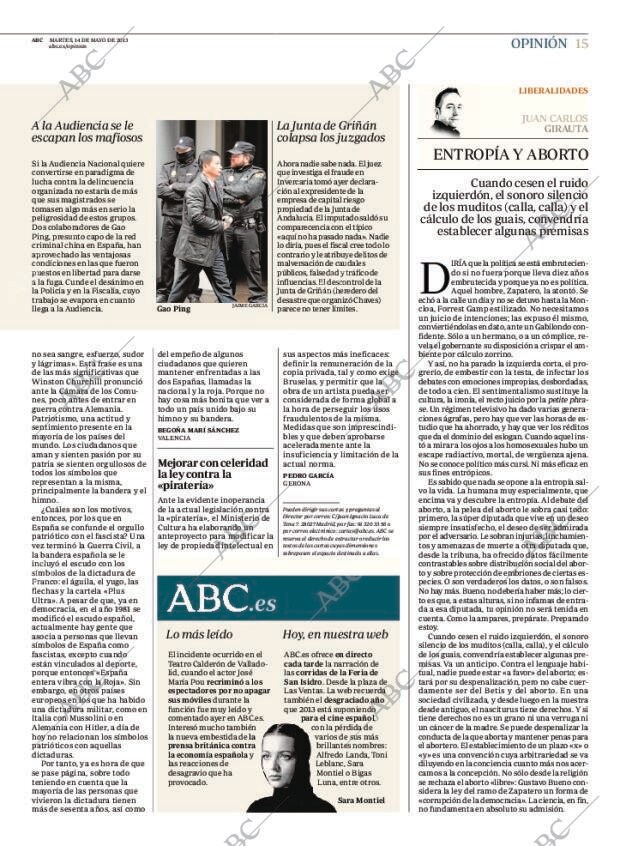 ABC MADRID 14-05-2013 página 15