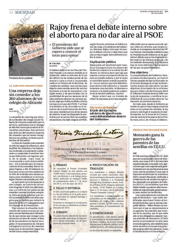 ABC MADRID 14-05-2013 página 44